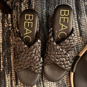 Beach by Matisse Women's Black Woven Sandals